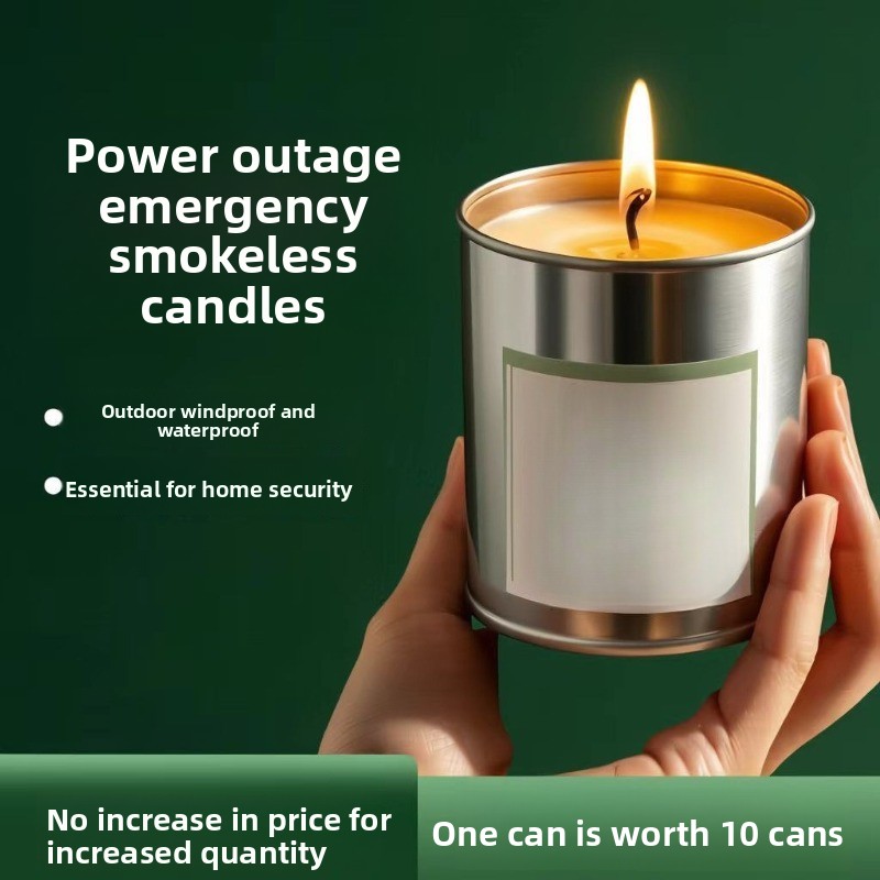 Silk Candle - Velas de Emergência para Prevenção de