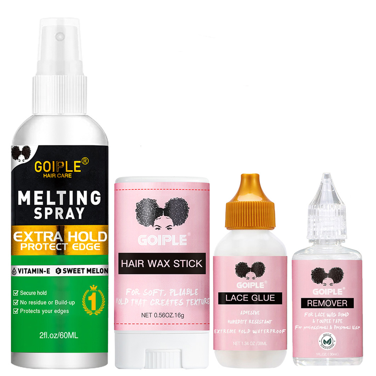 Wax Melts - Spray Impermeável para Perucas GOIPLE, Adesivo