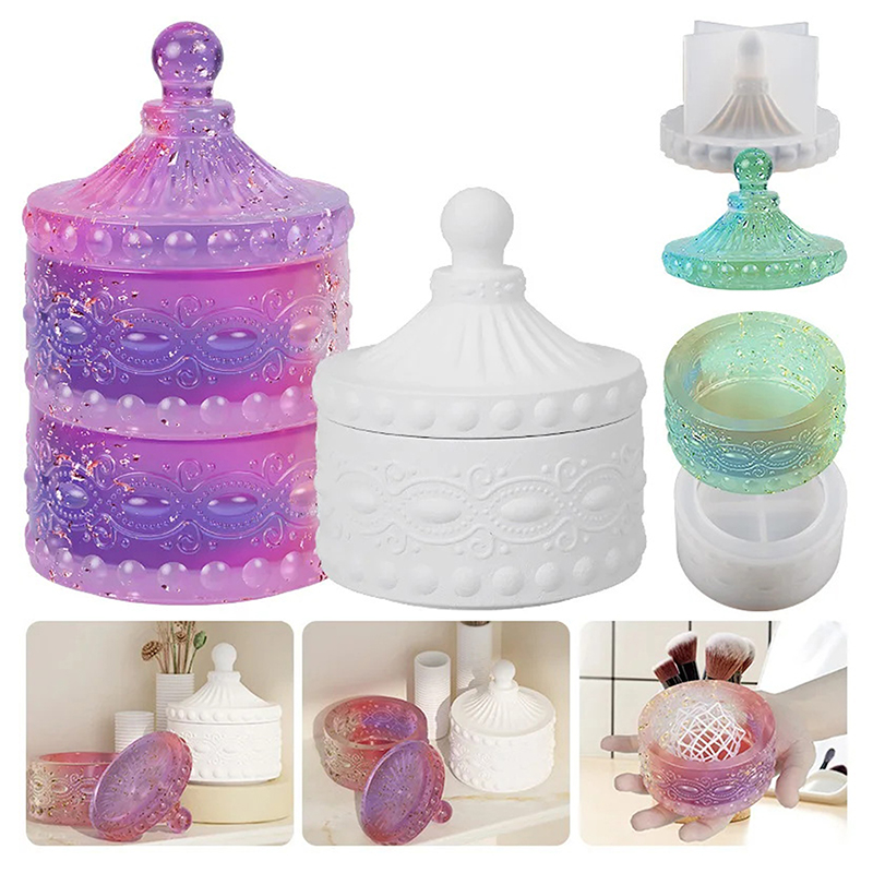 Candle Containers - 1 conjunto de molde de silicone