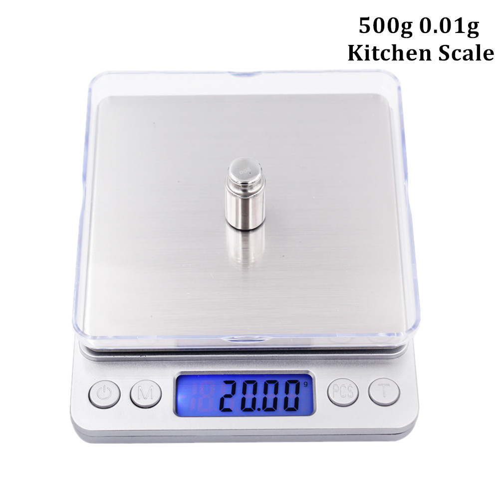Candle Wax Scale - Balança Digital de Joias 500g/0.01g com