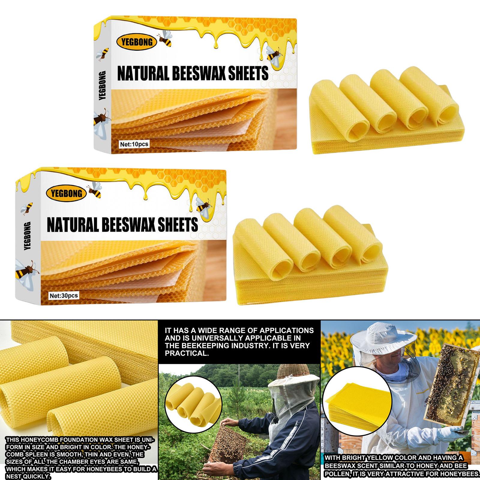 Folhas de cera de abelha, folh - Candle Making Kit avaliação e preço