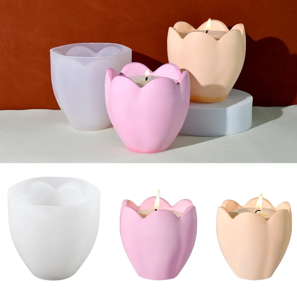 Suporte de vela de tulipa, mol - Candle Containers avaliação e preço