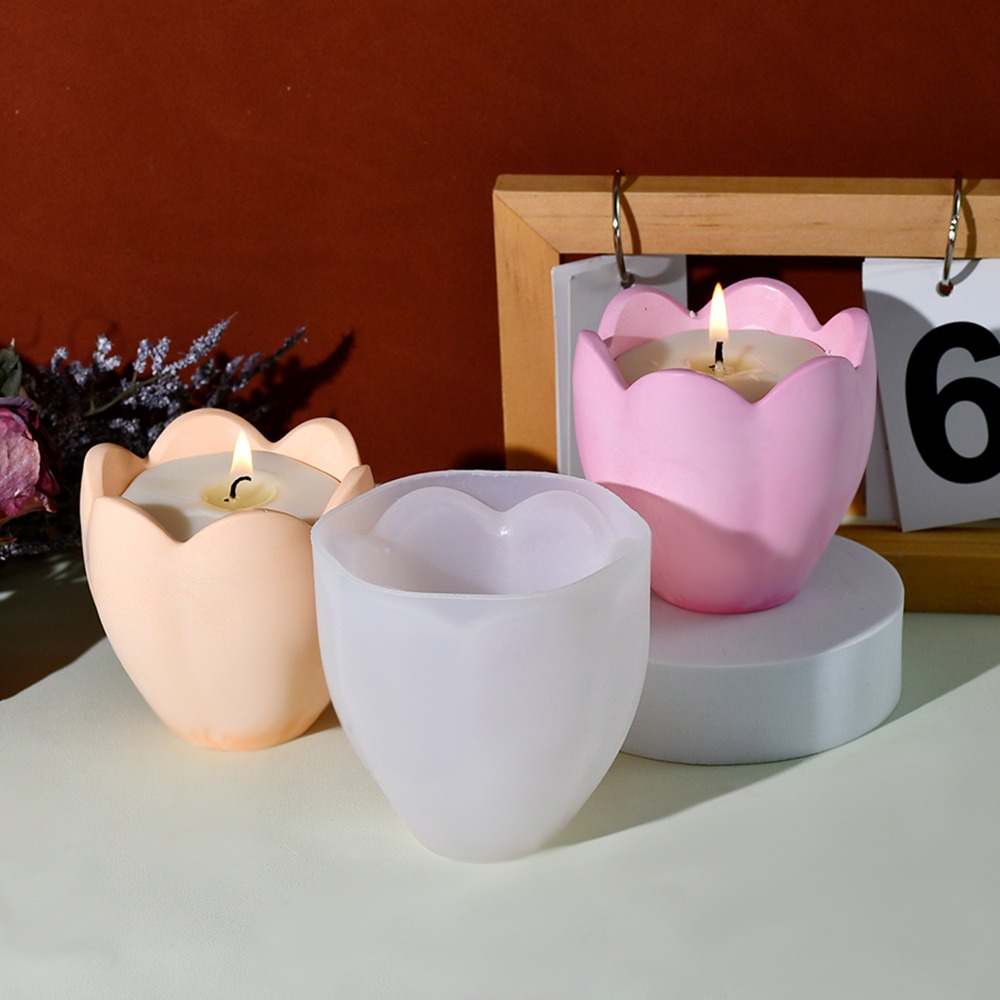Suporte de vela de tulipa, mol - Candle Containers avaliação e preço