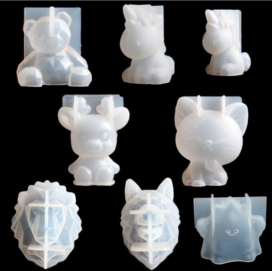 Unicórnio transparente silicon - Candle Molds avaliação e preço
