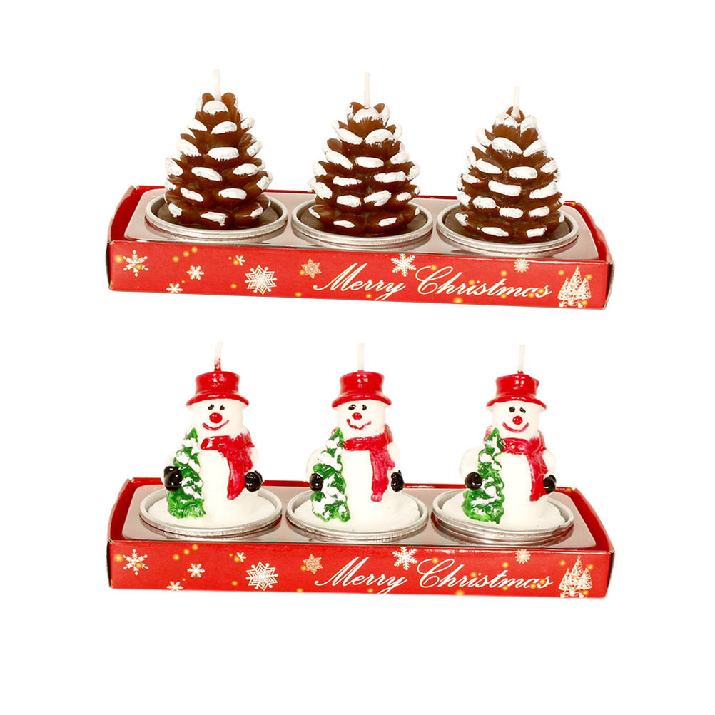 3 peças de decoração de Natal  - Paraffin Wax avaliação e preço