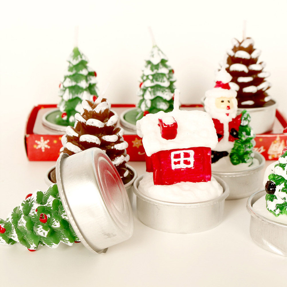 3 peças de decoração de Natal  - Paraffin Wax avaliação e preço