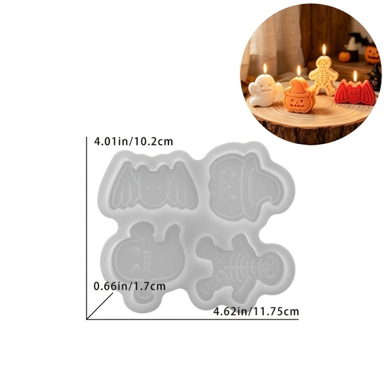 Conjunto de moldes de silicone - Candle Molds avaliação e preço